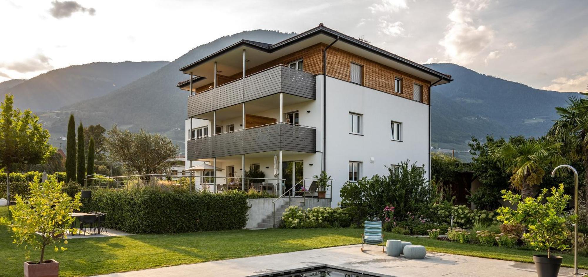 Haus Wiesenstein Lana Exteriör bild