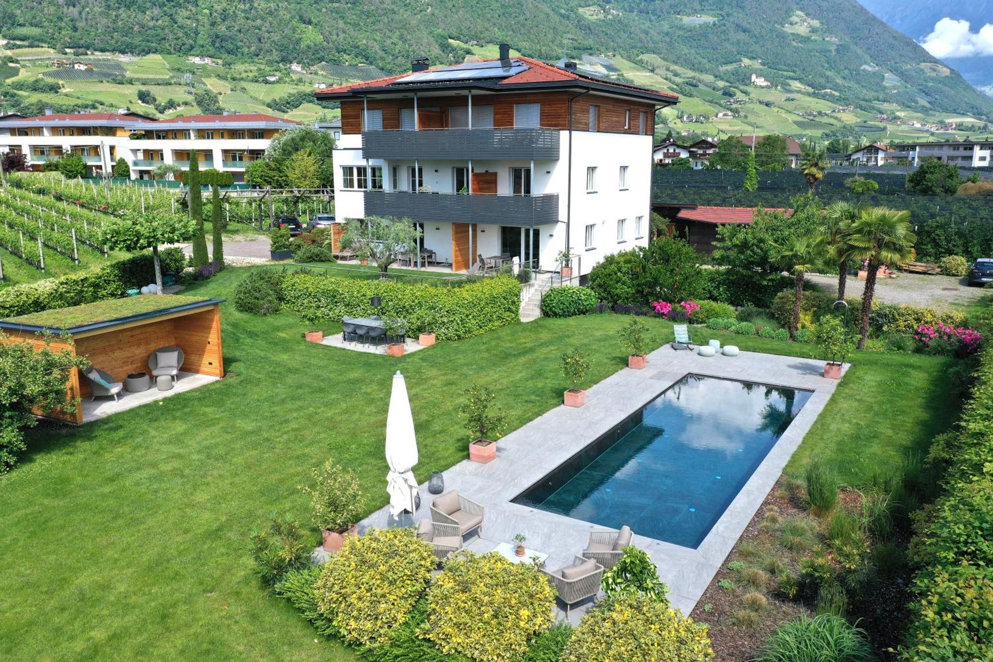 Haus Wiesenstein Lana Exteriör bild