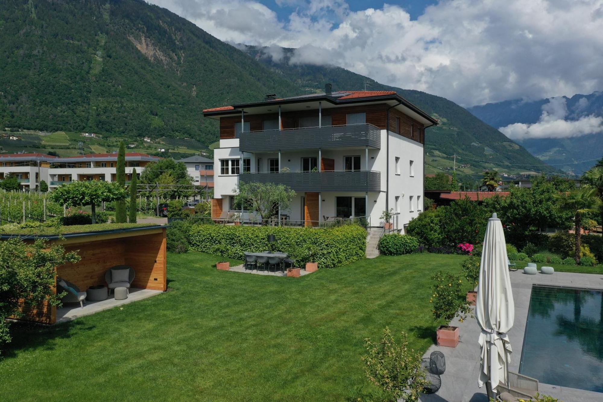 Haus Wiesenstein Lana Exteriör bild