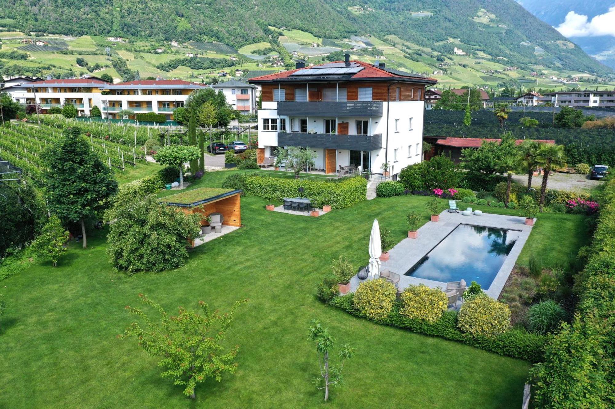 Haus Wiesenstein Lana Exteriör bild