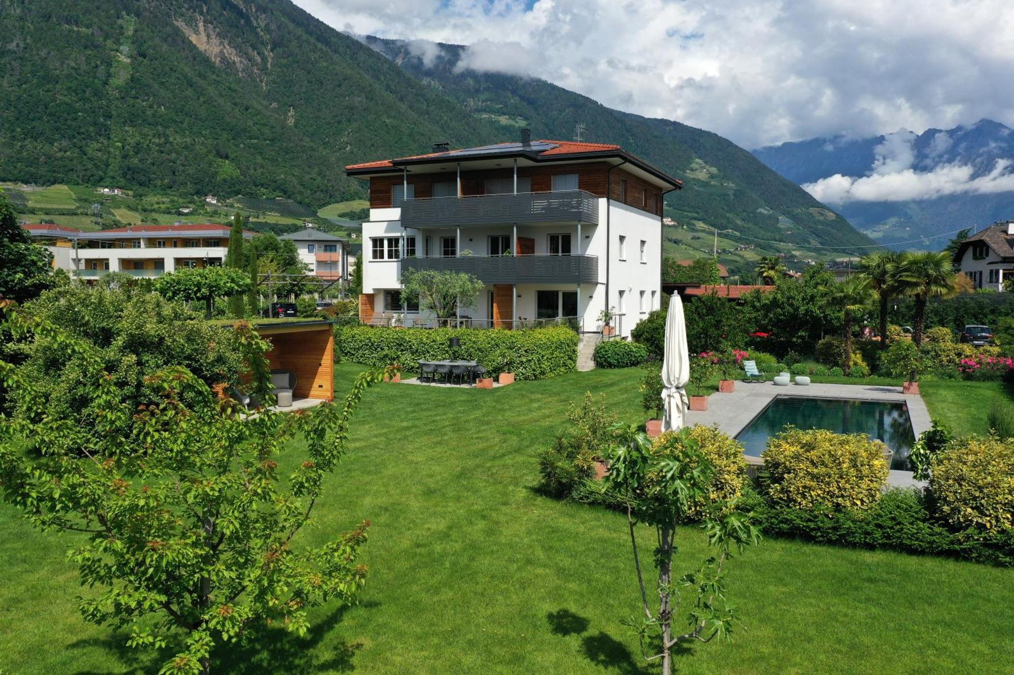 Haus Wiesenstein Lana Exteriör bild